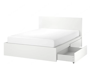 Ikea Malm Bett mit 2 Schubladen