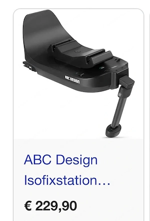 ABC Design Babyschale mit Isofix-Station Bild 3