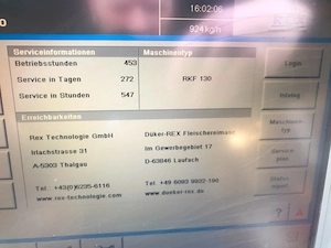 REX Düker RKF 130 Kolbenfüllmaschine, Füllmaschine, Wurstfüller Bild 9
