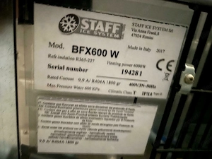 Profi Eismaschine Staff BFX 600 Gastro Bild 6