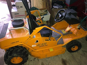 Sherpa AS 920 2WD; Hochgrasmäher, Mulcher Bild 3