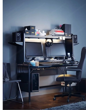 Schreibtisch, Gamingtisch Bild 3