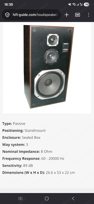 Verkauf Vintage 80's Audio Sistem Denon Sony Bild 9