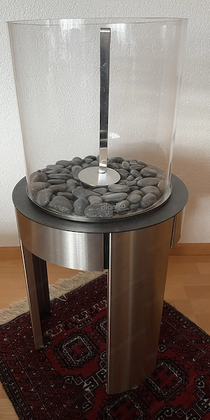 Dekoratives Glasfeuer Bild 3