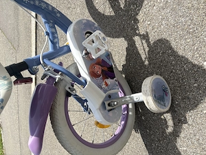 Disney Frozen   Eiskönigin Kinderfahrrad 14 Zoll  Bild 4