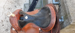 Westernsattel long Horn Bild 5