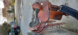 Westernsattel long Horn Bild 4
