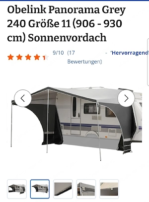 Wohnwagenvorzelt Bild 5