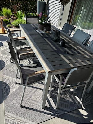 Gartentisch Garnitur Bild 2