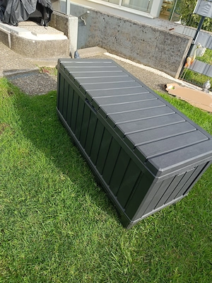 Koll Living Gartenbox Kentwood 350 Liter Stauraum anthrazit