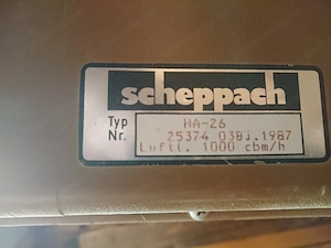 Scheppach  HA 26 Absauganlage, Absaugung  Bild 3