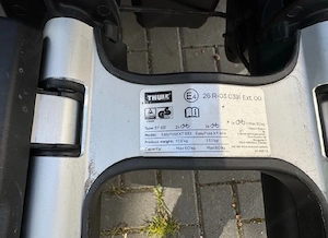 Thule Easyfold XT 3 Fahrradträger Bild 3