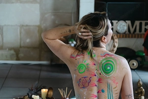 Bodypainting oder auf deutsch Körperbemalung Bild 2