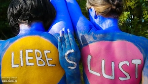 Bodypainting oder auf deutsch Körperbemalung