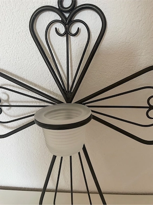 Kreuz mit Teelichthalter Bild 3