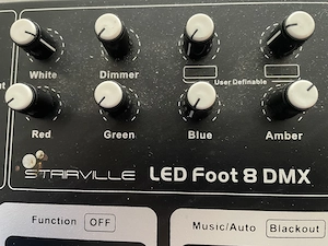 Stairville LED Foot 8 DMX  Controller Bild 2