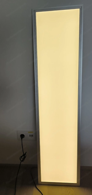 Helle weiße Lampe zu verschenken  Bild 3
