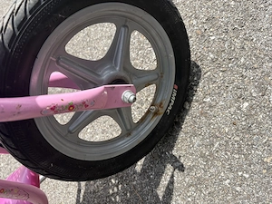PUKY Laufrad mit Bremse in Rosa   fahrbereit  Bild 4