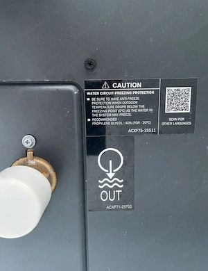 Panasonic 16 kW Wärmepumpe R290 (2025) Außeneinheit - neuwertig Bild 3