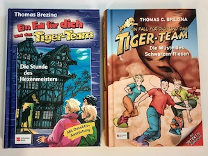 Thomas Brezina  -  Ein Fall für dich und das Tiger-Team Band 10, 13, 31, 38, 49 Bild 4