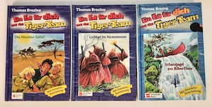 Thomas Brezina  -  Ein Fall für dich und das Tiger-Team Band 10, 13, 31, 38, 49 Bild 2