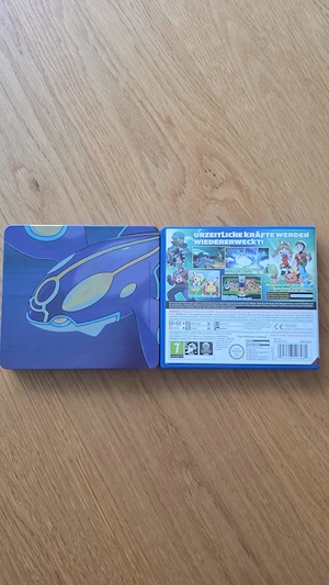 Pokémon Alpha Saphir 3DS mit limited Edition Steelbook Bild 2