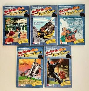 Thomas Brezina  -  Ein Fall für dich und das Tiger-Team  Band 1,7,8,19,24,26,30,37,41,42, Bild 2
