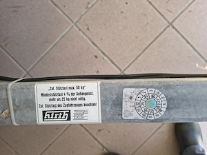 Hirth PKW Anhänger gebraucht, gebremst. 1200 KG Gesamtgewicht. Bild 5