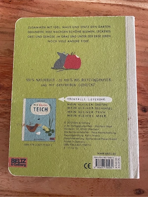 Pappbuch "Mein kleiner Garten" Bild 2