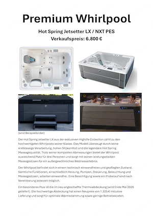 Premium Whirlpool für 3 Personen Bild 2