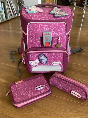 Mädchen Schultasche Step by Step inkl. Zubehör