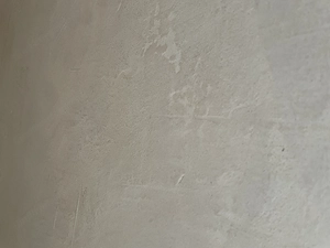 Runder Tisch Betonoptik   100 cm mit Chromgestell Bild 2