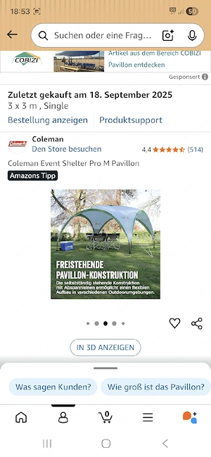 Pavillon, neu Bild 4