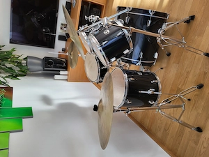 Sonor Drumset Special Edition   Schwarz, Komplettset, Einwandfreier Zustand Bild 3