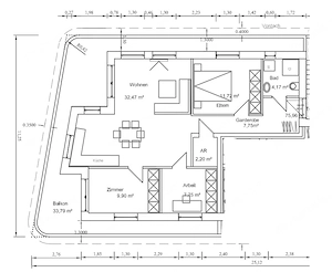  4 Zimmer Penthousewohnung mit 76m  in Götzis Bild 6