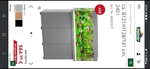 Aquarium 240 Liter zu verschenken Bild 2