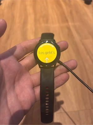 Samsung Galaxy Watch Active Smartwatch - Schwarz, inkl. 2 Ladekabel Bild 3