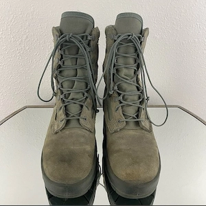 Wellco Air Force Combat Boots Sage Green   US 8.5 R (ca. EU 42) Bild 2