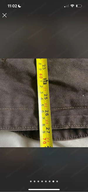 Carhartt Detroit Work Jacket Braun mit Kapuze   XL Bild 5
