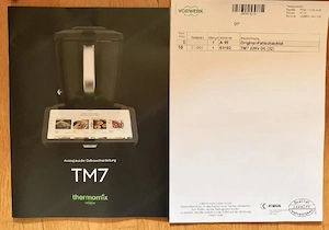 Vorwerk Thermomix TM7 neuwertig mit Rechnung, Restgarantie Bild 5