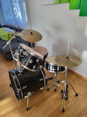 Sonor Drumset Special Edition   Schwarz, Komplettset, Einwandfreier Zustand