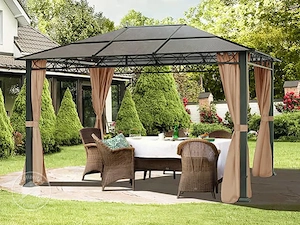 Gartenpavillon mit Hardtop