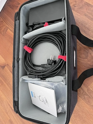 LED Videoleuchte mit Softbox, 200W, COB Bild 6