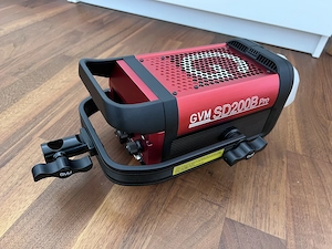LED Videoleuchte mit Softbox, 200W, COB Bild 2