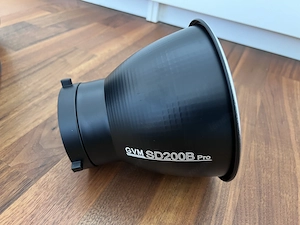 LED Videoleuchte mit Softbox, 200W, COB Bild 9