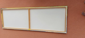Wandbild auf Leinwand   150 x 50 cm   wie neu Bild 2