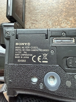 Sony HDR CX6EK Video Kamara Bild 5