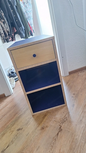 Sekretär blau Bild 2