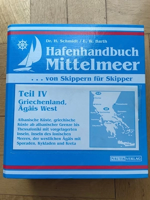 Hafenhandbuch Mittelmeer Dr. H. Schmidt   E.W. Barth