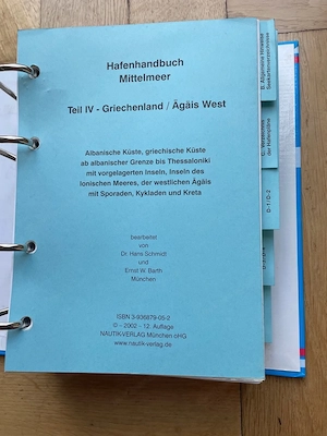 Hafenhandbuch Mittelmeer Dr. H. Schmidt   E.W. Barth Bild 2
